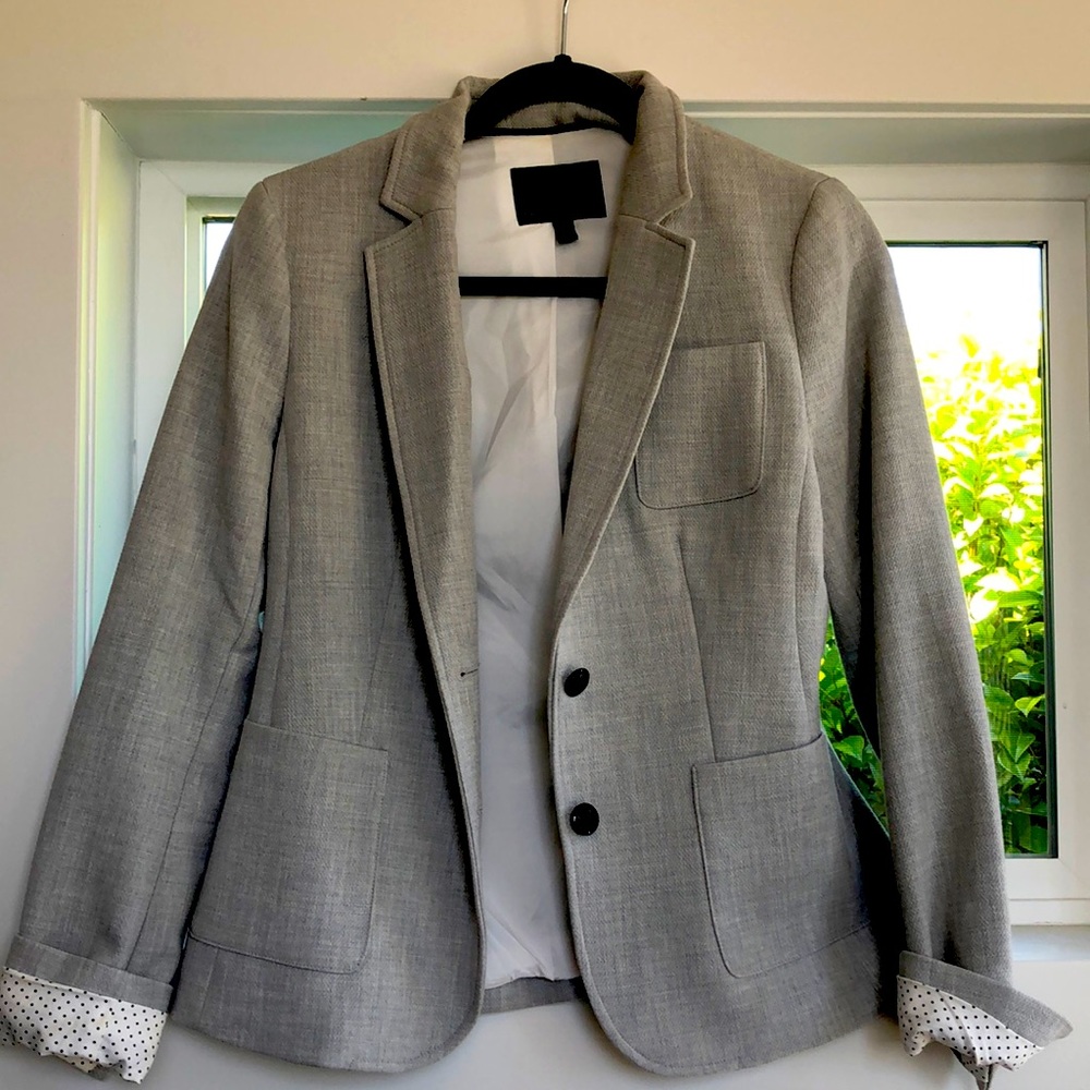 Banana Republic Grey Blazer